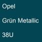 Preview: Opel, Grün Metallic, 38U.